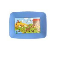 podnos 18,6x13,7cm sv.modrý-AQUA FARMA IML, plast