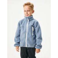 Unuo Dětská fleecová bunda Teddy, Modrá
