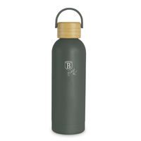 BERLINGERHAUS Termoska nerez s bambusovým víčkem 0,5 l Matte Green Collection BH-8839