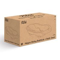 DOLU Dětská jídelní židlička s pultem, polstrováním a odnímatelným jídelním tácem, béžová, 90x70x60 cm