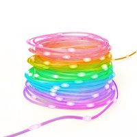 Hama SMART WiFi světelný řetěz, 100 LED, venkovní/vnitřní použití, nastavení barev, stmívání, 10 m