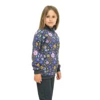 Unuo Dětská fleecová bunda Teddy, Bílá