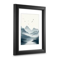 Hama rámeček plastový SEVILLA, stříbrná, 60x80 cm, plastové sklo