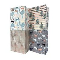 TORO TAŠKA VÁNOČNÍ PAPÍROVÁ 40x30x12CM, ASSORT_hamashop