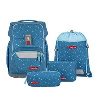 BAAGL SET 5 Ergo Tlapky: aktovka, penál, sáček, zástěra, peněženka