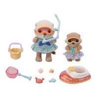 Sylvanian family Vydří sestry na dovolené u moře