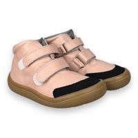 Dětská BAREFOOT celoroční obuv Protetika černé s modrými prvky