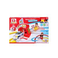 Maisto - BJUNIOR BB Junior - Závodní dráha Ferrari s autíčkem - Hasiči