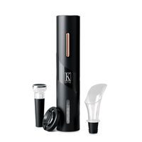 BERLINGERHAUS Vývrtka elektrická na víno s příslušenstvím Black Rose Collection KI-1010