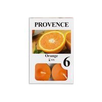 Provence SVÍČKA ČAJOVÁ POMERANČ, 6KS_hamashop