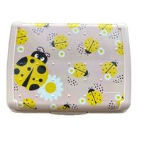 box 1,0l OLEK Beruška, 17x13x 7cm, sev.růž., svačin., plast