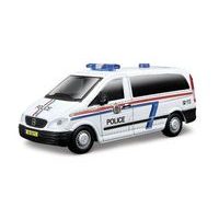 Bburago Bburago - EMERGENCY, Vozidlo záchranné služby - Mercedes-Benz Vito, Policie, 1:50