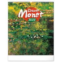 Nástěnný kalendář Claude Monet 2022, 48 × 56 cm Baagl