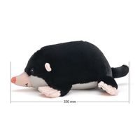 LUMPIN Krtek černý, 25cm, ležící