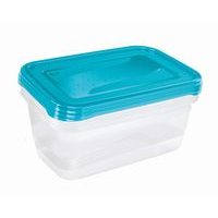 box-sada 3ks, 1,25l FREDO, 20,5x15,5x6,5cm, plast
