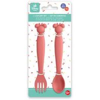 STOR SADA DĚTSKÝCH PŘÍBORŮ LŽIČKA A VIDLIČKA MINNIE