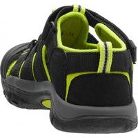 Detská obuv KEEN Newport H2 K, black/lime green
