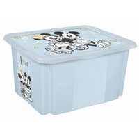 box 30,0 l MICKEY, kouř.modrý, 45x35x27cm, plast