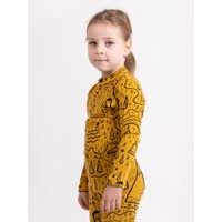 Dívčí triko pastelově žluté piškvorky