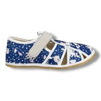 Dětské barefoot bačkory Jonap - Modrý jednorožec
