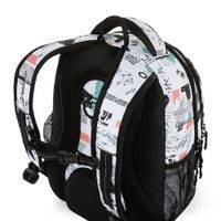 Bagmaster SUPERNOVA 23 A studentský batoh - černo tyrkysový