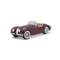 Bburago Bburago - Auta HOBBY, Jaguar XK 120 Roadster (1951), červená, 1:24