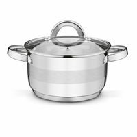 hrnec d18cm+PO sklo, ( 2,0l) ROGER, indukce, NR