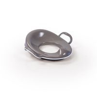 DOLU Protiskluzové sedátko na WC, šedá, 10x38x34 cm