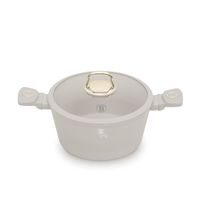 BERLINGERHAUS Kastrol s titanovým povrchem a poklicí 24 cm Sahara Collection BH-8071