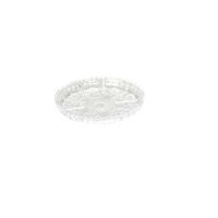 podnos d10x1,5cm, miska, KRYSTAL, brus, plast