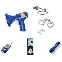 PLEJO Stojan se 2 mikrofony - modrá