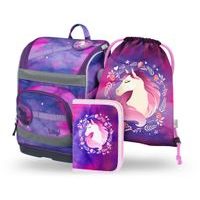 BAAGL SET 3 Zippy plus Kůň: aktovka, penál, sáček