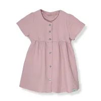 ESITO | Dívčí riflové šaty Denim hearts - modrá / 74 - 80