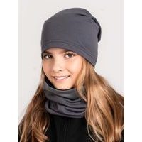 ESITO | Zimní nákrčník Teddy fleece double Olive - olivová / 44