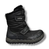 Primigi dívčí zimní boty GORE-TEX černé třpytivé