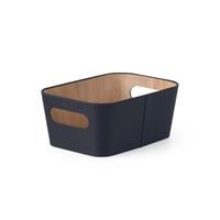 TORO KOŠ ÚLOŽNÝ 26*18*11CM ČERNÁ PAPÍR+LEPENKA