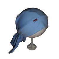 Jednobarevná čepice pirátka Hugo 30010952; Velikost čepice: č. 42-45, Barva: modrá