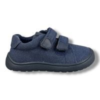 Dětské plátěné BAREFOOT tenisky Protetika tmavě modré