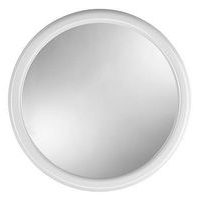 zrcadlo d40cm KUBA, bílé