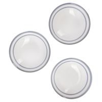 SAN IGNACIO Talíř hluboký sada 3 ks NOIA 20 cm BGEU-6206