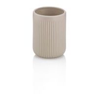 KELA Pohár Adele keramika stříbrně šedá KL-23739