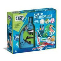 CLEMENTONI SCIENCE - Mikroskop 1200 - Větrná skříňka