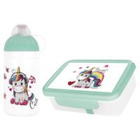 Krabička na svačinu z nerezové oceli Step by Step, Dino