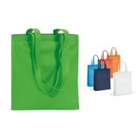 taška nákup. 9l, 35x25x10cm, MIX barev, netk.textil