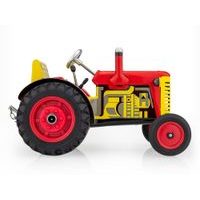 BRUDER Farmer - traktor John Deere s předním nakladačem a sklápěcím přívěsem