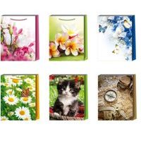 taška dárk. L, MIX DEK, 28x34x9cm, univ., papír