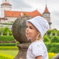 ESITO Čelenka do vlasů Jemný kvítek - bílá / 36