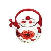 čajník 2,2l VLČÍ MÁKY, TR86, smalt