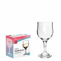 Cegeco SADA SKLENIC NA BÍLÉ VÍNO TULIPE 315 ML, 2KS, SKLO_hamashop