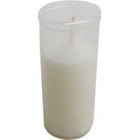 svíčka hřbit.100g, bílá TBL, 24hod., vklad